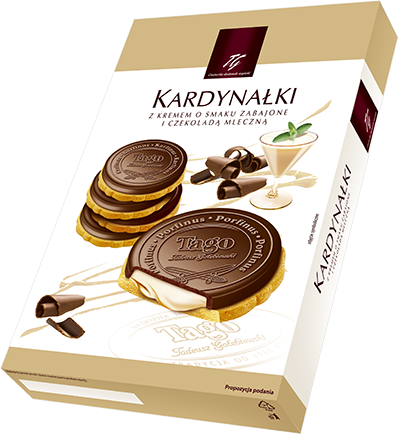 Ciastka Tago Kardynałki, zabajone, 180g