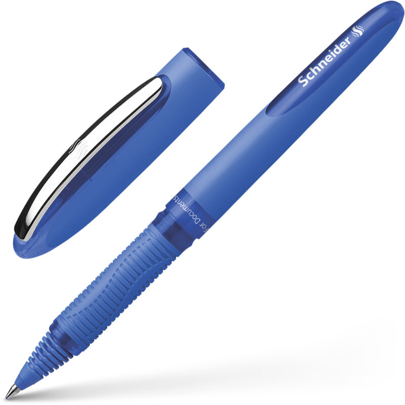 Pióro kulkowe Schneider One Hybrid C, 0.3 mm, niebieski