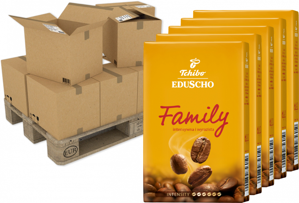1368x Kawa mielona Tchibo Family, 250g