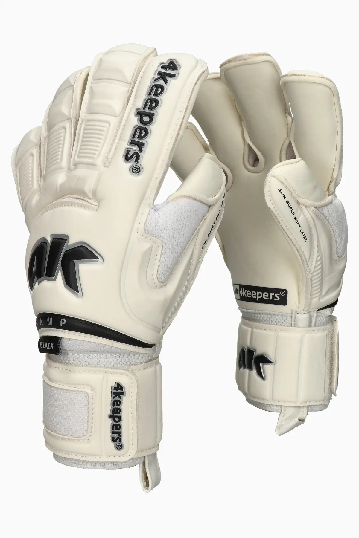 Rękawice 4keepers Champ Black RF2G - Biały