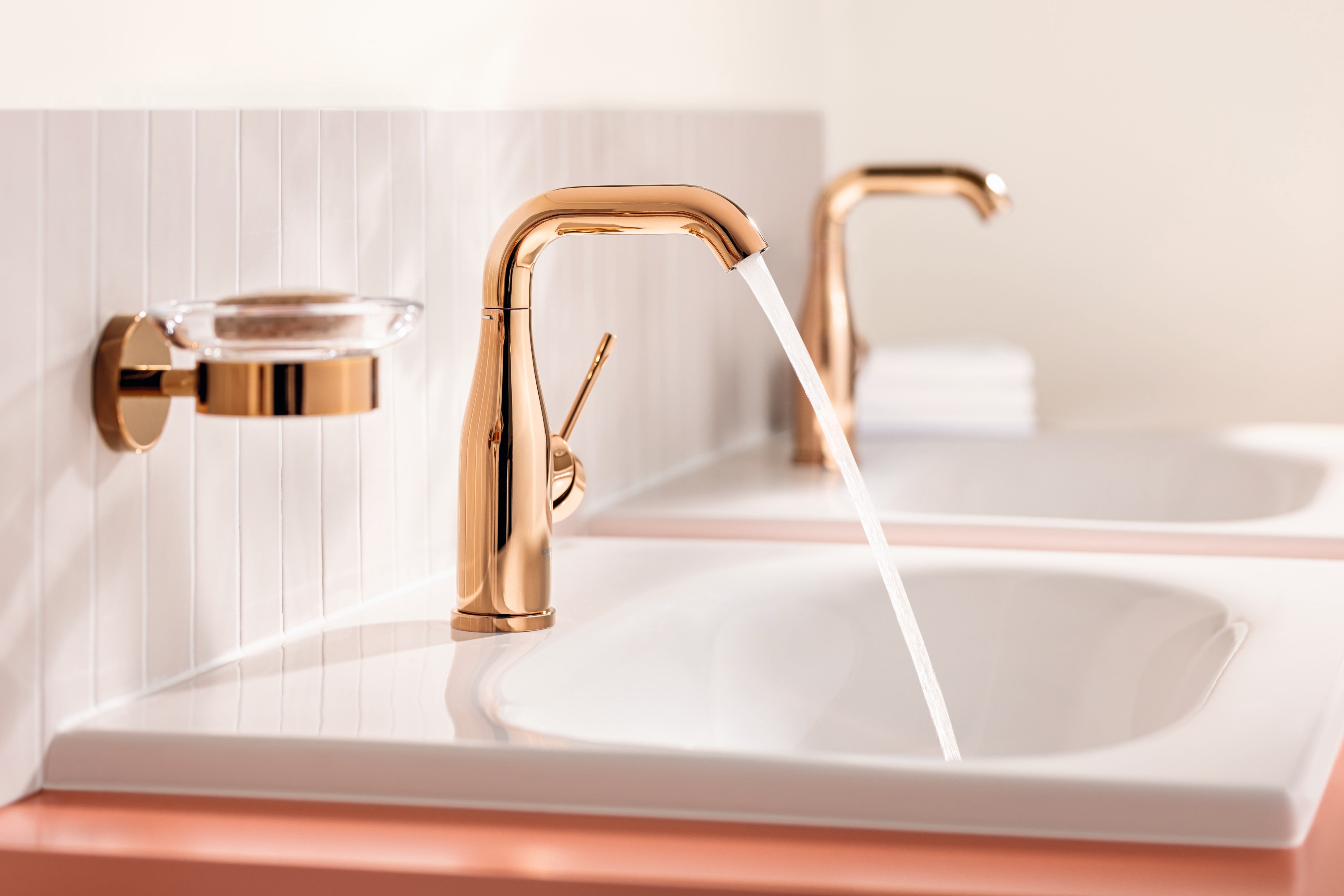 Grohe Essence bateria umywalkowa stojąca warm sunset 23462DA1