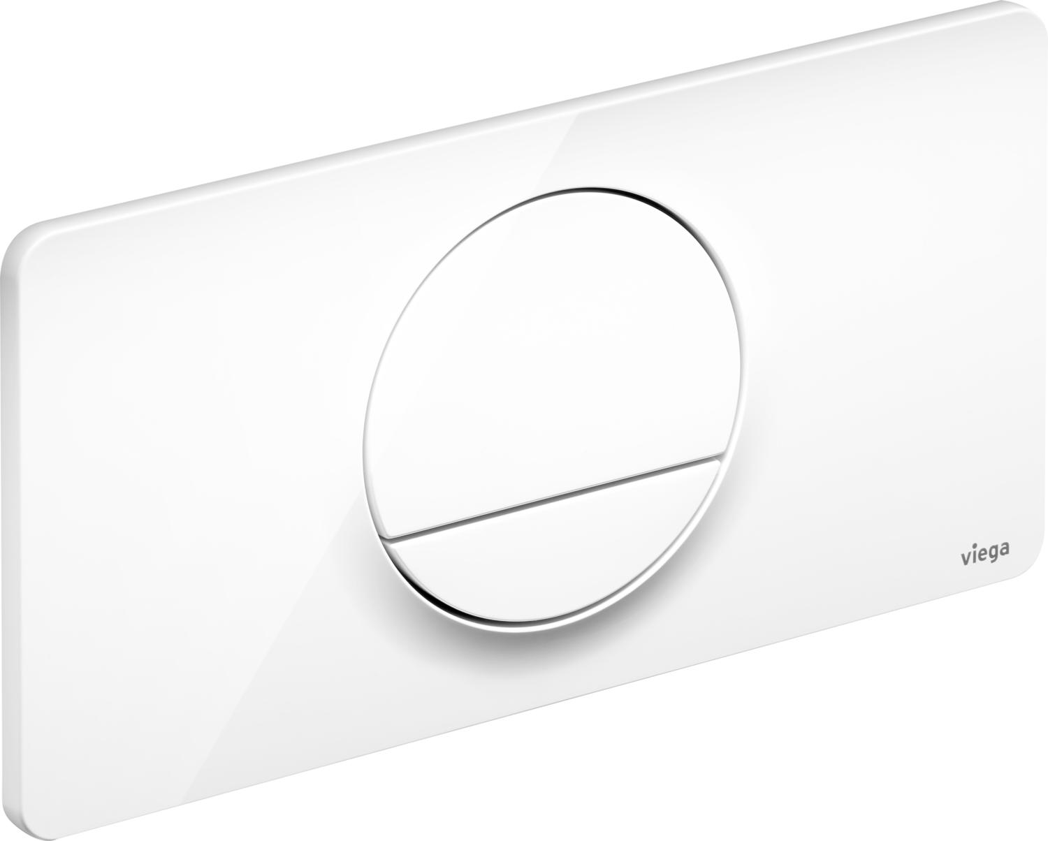Viega Visign for Style 13 przycisk spłukujący do WC biały 654498
