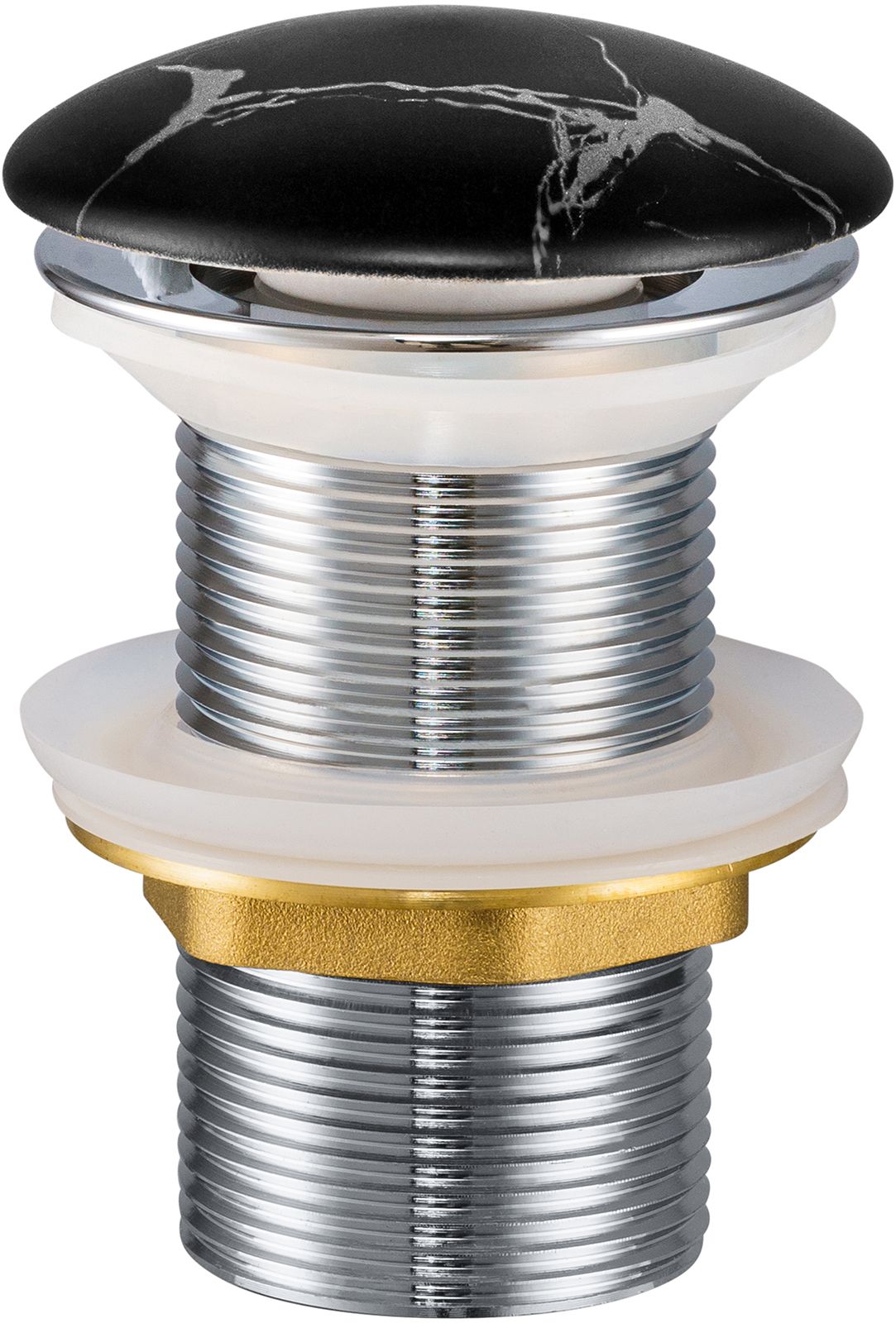 Comad korek do umywalki czarny CLICK-CLACK T201M-B2-3