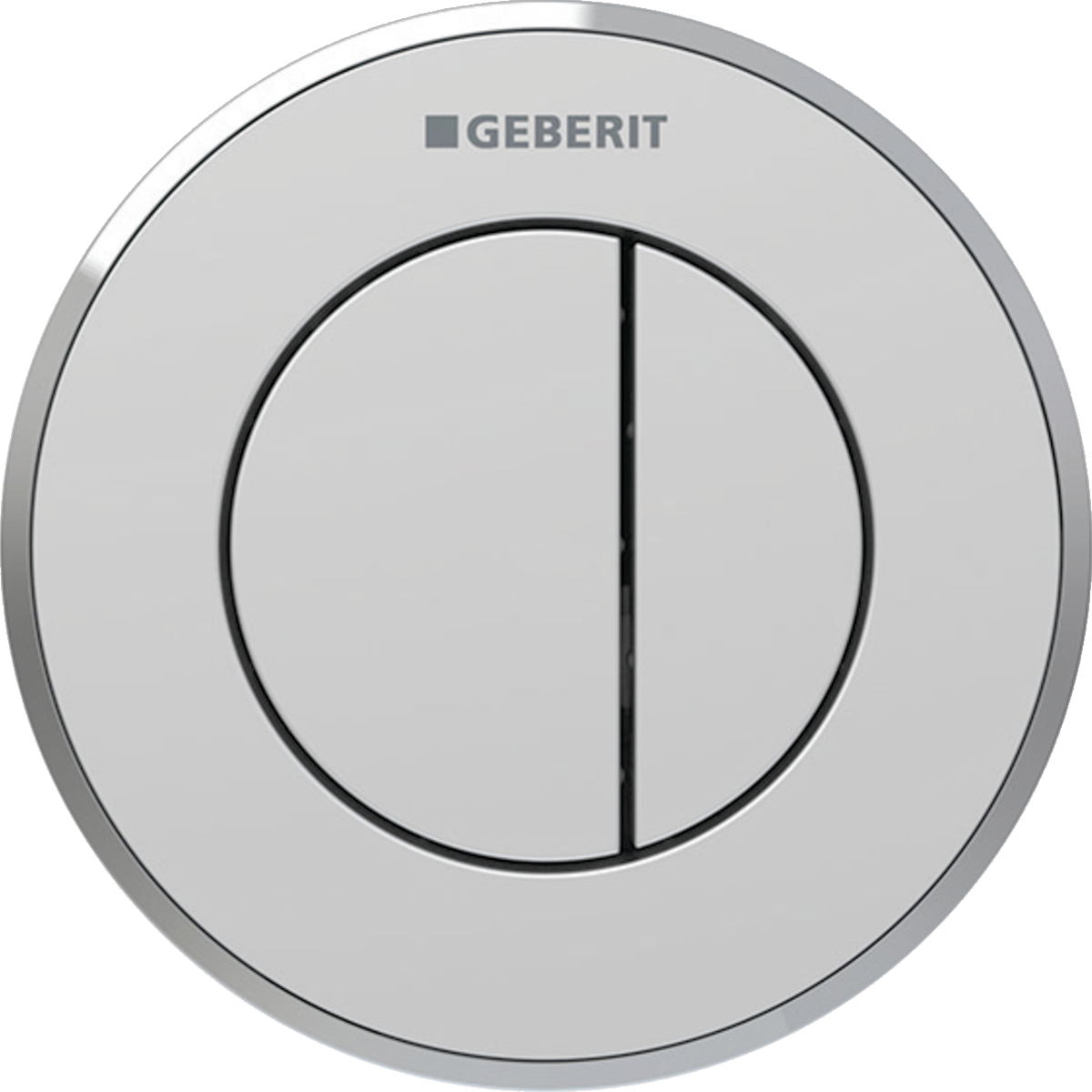 Geberit Typ 10 przycisk spłukujący do WC chrom mat 116.055.JQ.1