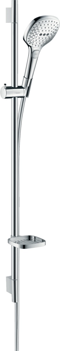 Hansgrohe Raindance Select E EcoSmart zestaw prysznicowy ścienny chrom 26623000