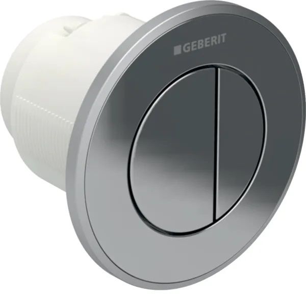 Geberit Typ 10 przycisk spłukujący do WC chrom mat/chrom połysk 116.056.JQ.1