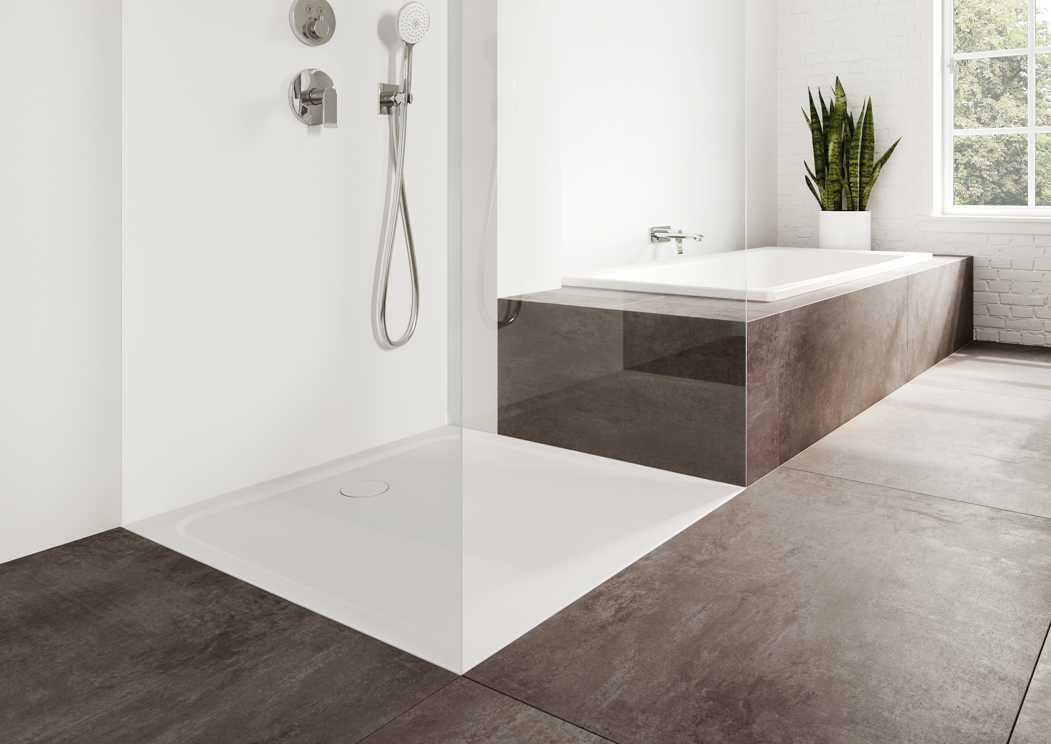 Kaldewei Cayonoplan brodzik 100x80 cm prostokątny model 2256-5 z obniżonym nośnikiem styropianowym biały 361647980001