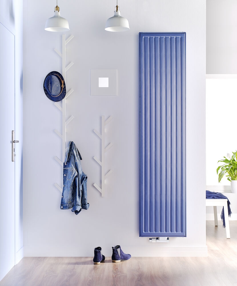 Purmo Vertical grzejnik płytowy 195x75 cm podłączenie dolne biały VR10 1950x750