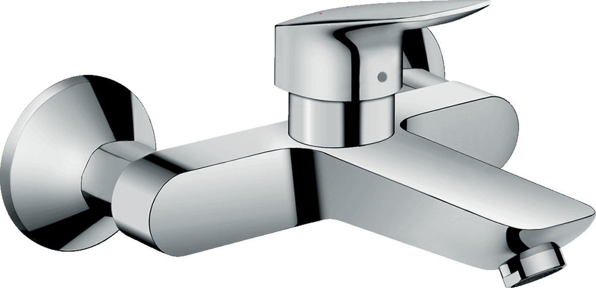 Hansgrohe Logis bateria umywalkowa ścienna EcoSmart chrom 71225000 - Wysyłka w 24h