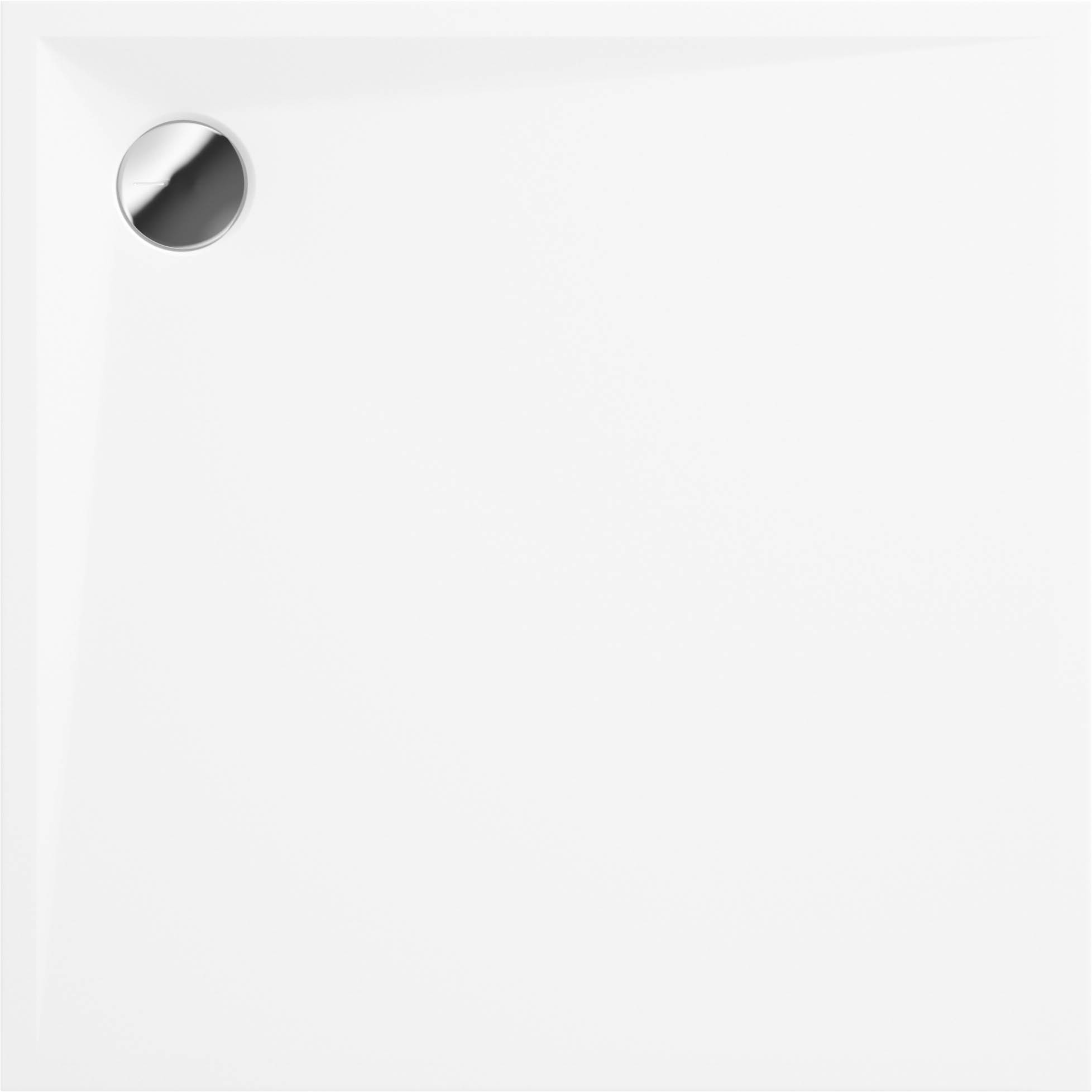 Deante Kerria Plus brodzik 80x80 cm kwadratowy biały KTS042B - Wysyłka w 24h
