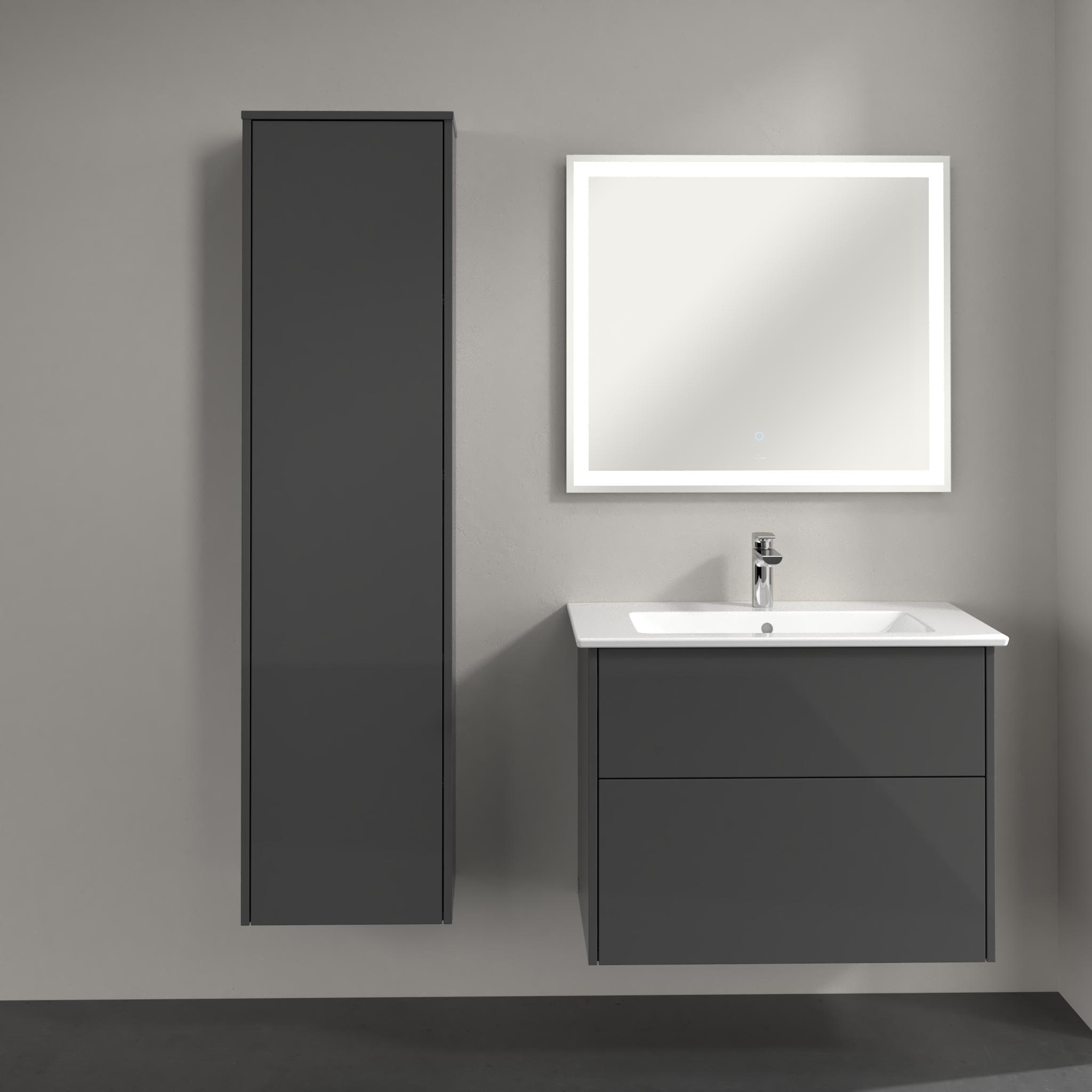 Villeroy & Boch Finero szafka 40x35x155 cm boczna wisząca szara C53200FP - Wysyłka w 24h