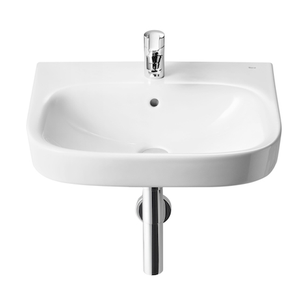 Roca Debba umywalka 55x44 cm półokrągła ścienna biała A325995000 - Wysyłka w 24h