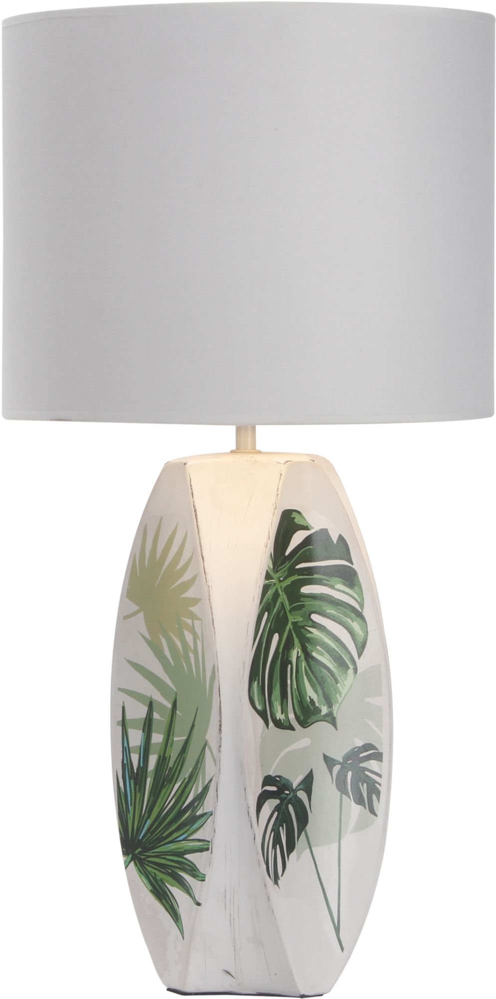 Candellux Palma lampa stołowa 1x60W biała/zielona 41-79978