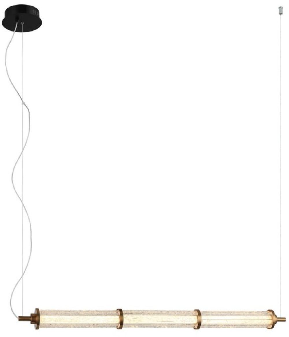 Italux Sanpo lampa wisząca 1x9 W przezroczysta PND-26384-3-GD-CL
