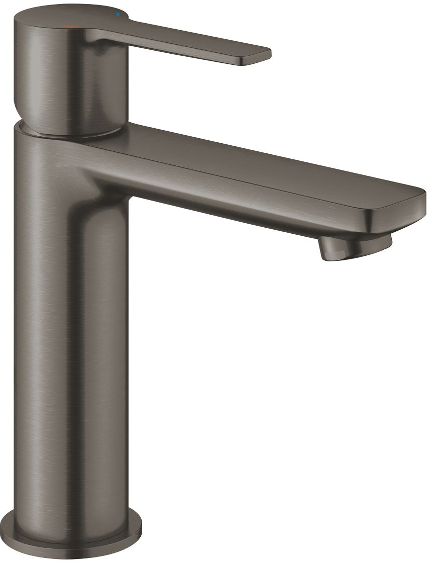Grohe Lineare bateria umywalkowa stojąca brushed hard graphite 23106AL1