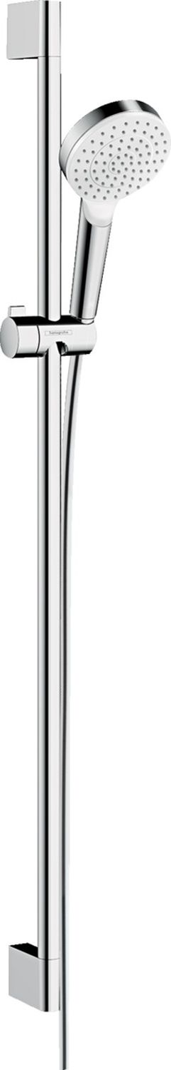 Hansgrohe Crometta zestaw prysznicowy ścienny biały/chrom 26537400
