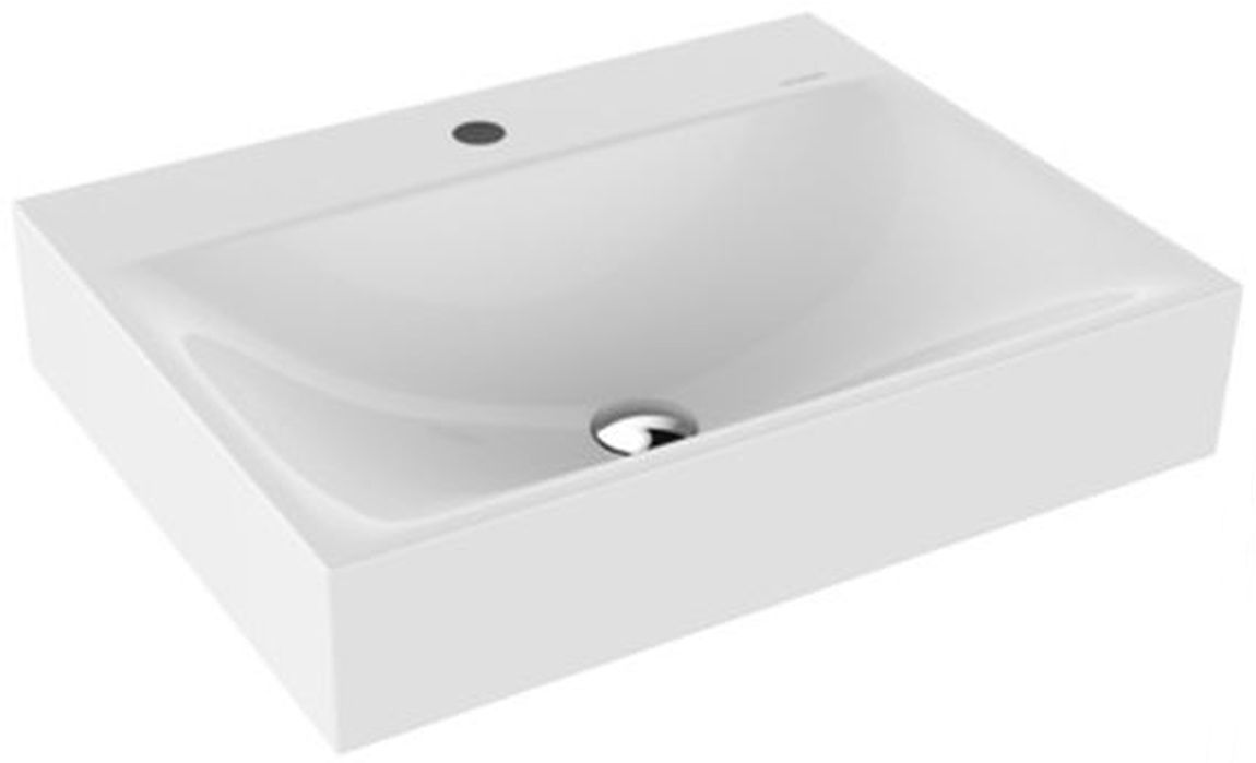 Kaldewei Silenio umywalka 60x46 cm ścienna prostokątna model 3044 biała 904306303001