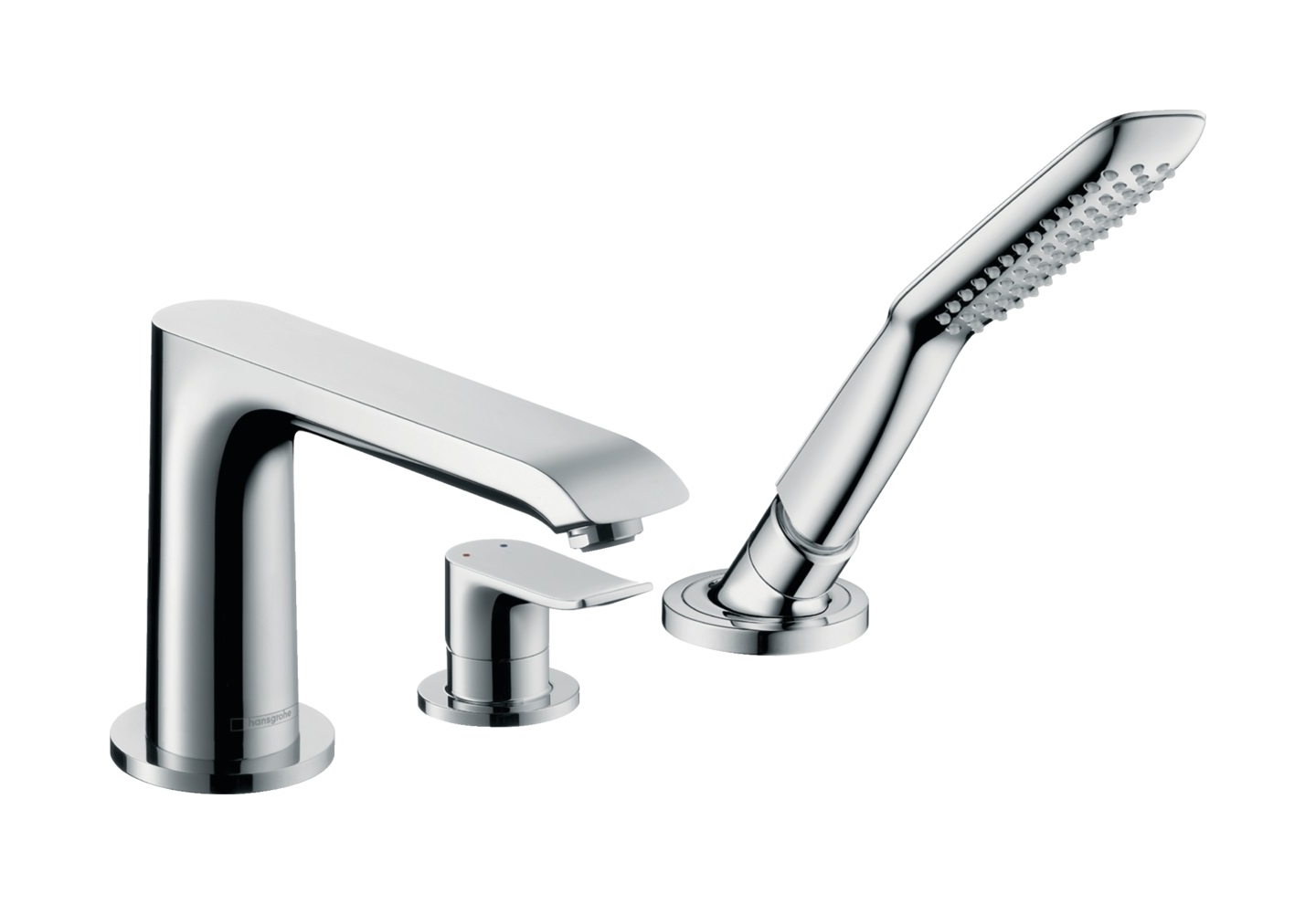 Hansgrohe Metris bateria wannowo-prysznicowa 3-otworowa chrom 31190000