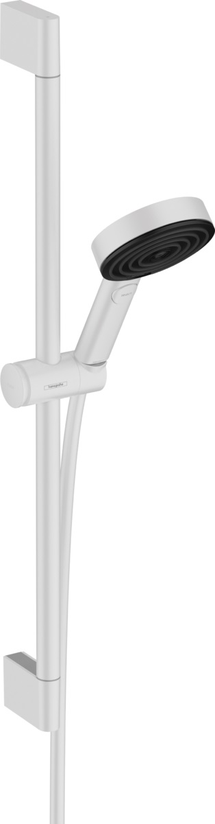 Hansgrohe Pulsify Select zestaw prysznicowy ścienny biały mat 24160700