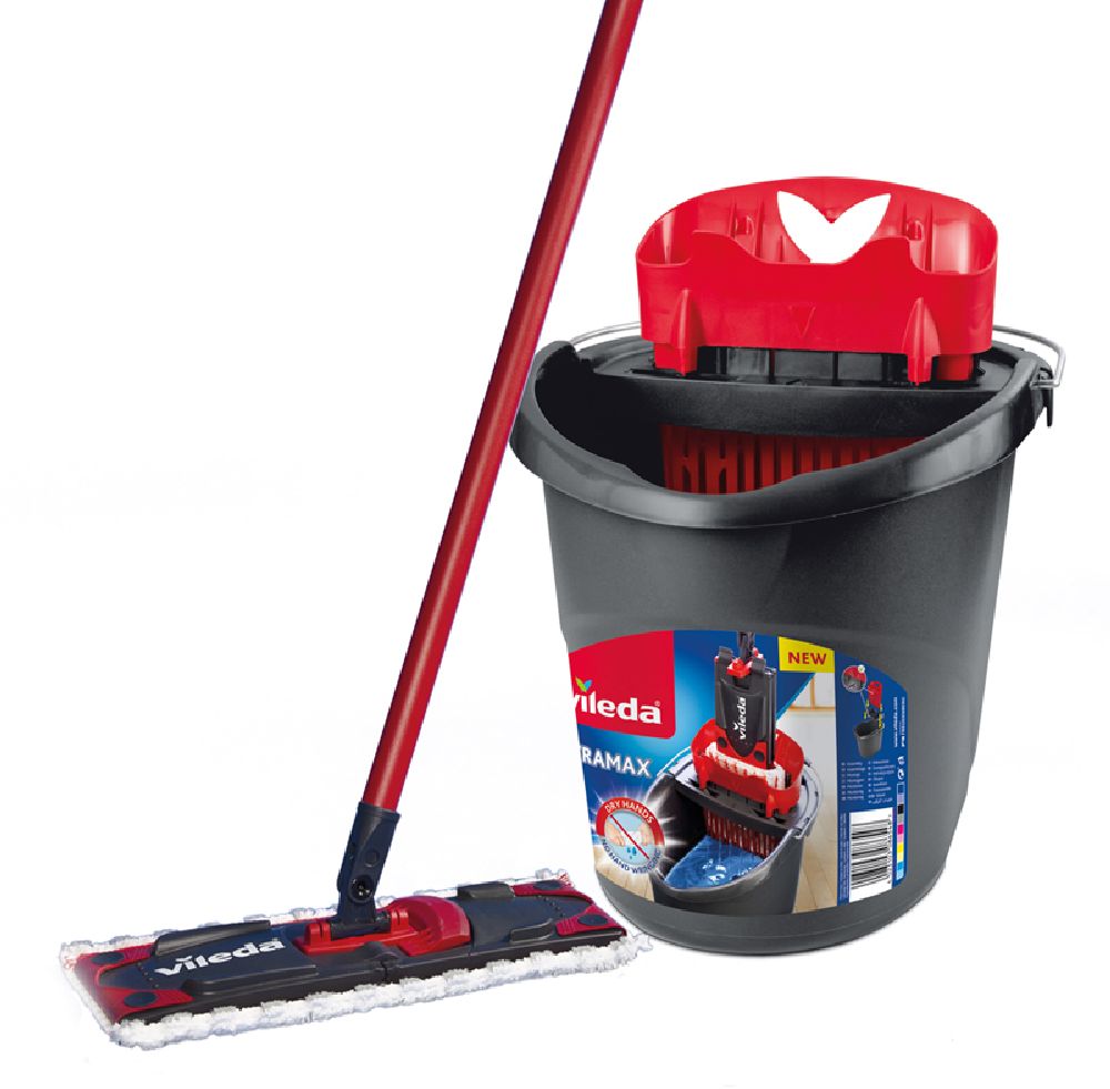 Vileda Ultramax Box mop z wiadrem i kijem 177453 - Wysyłka w 24h