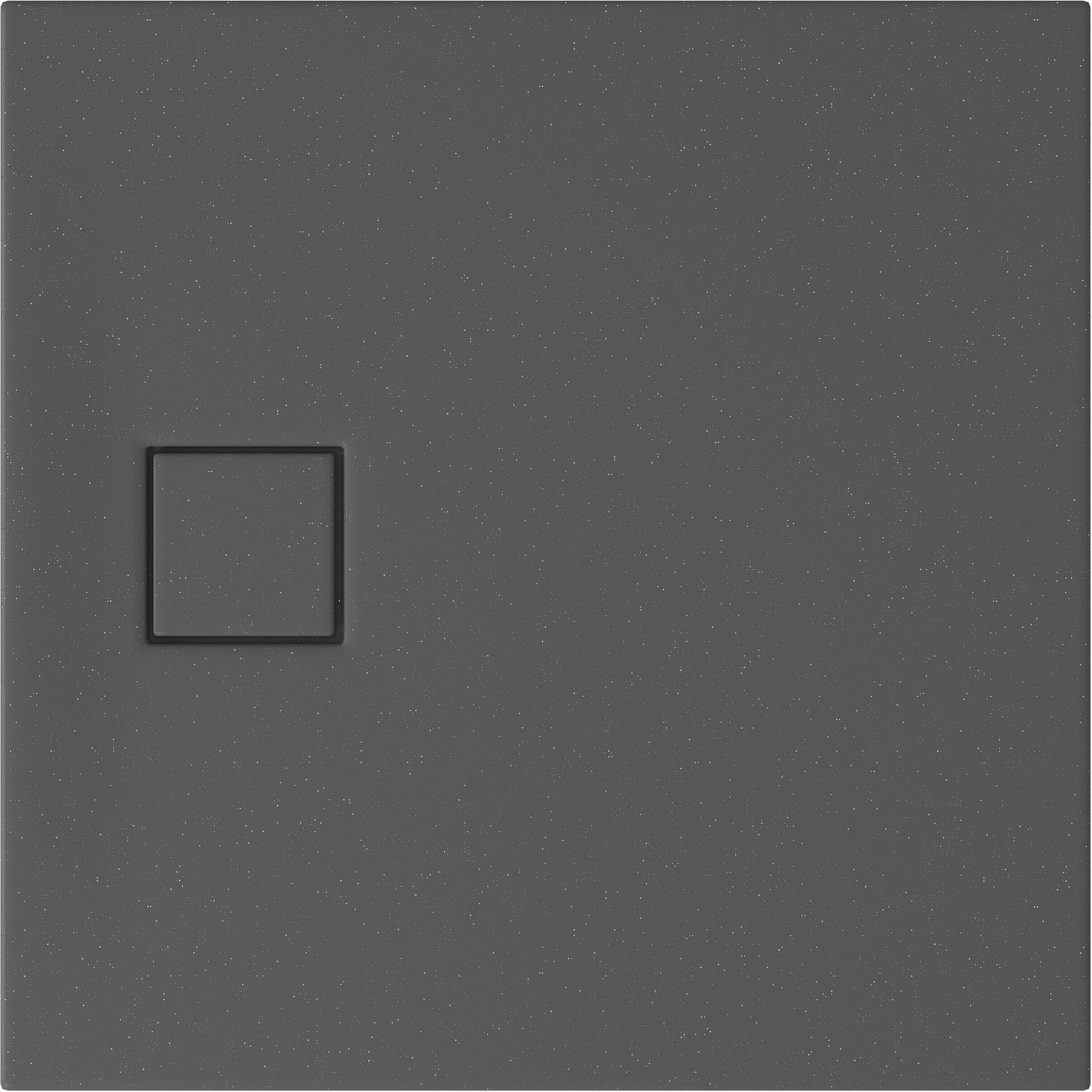 Cersanit Tako Slim brodzik 80x80 cm kwadratowy szary mat S932-161