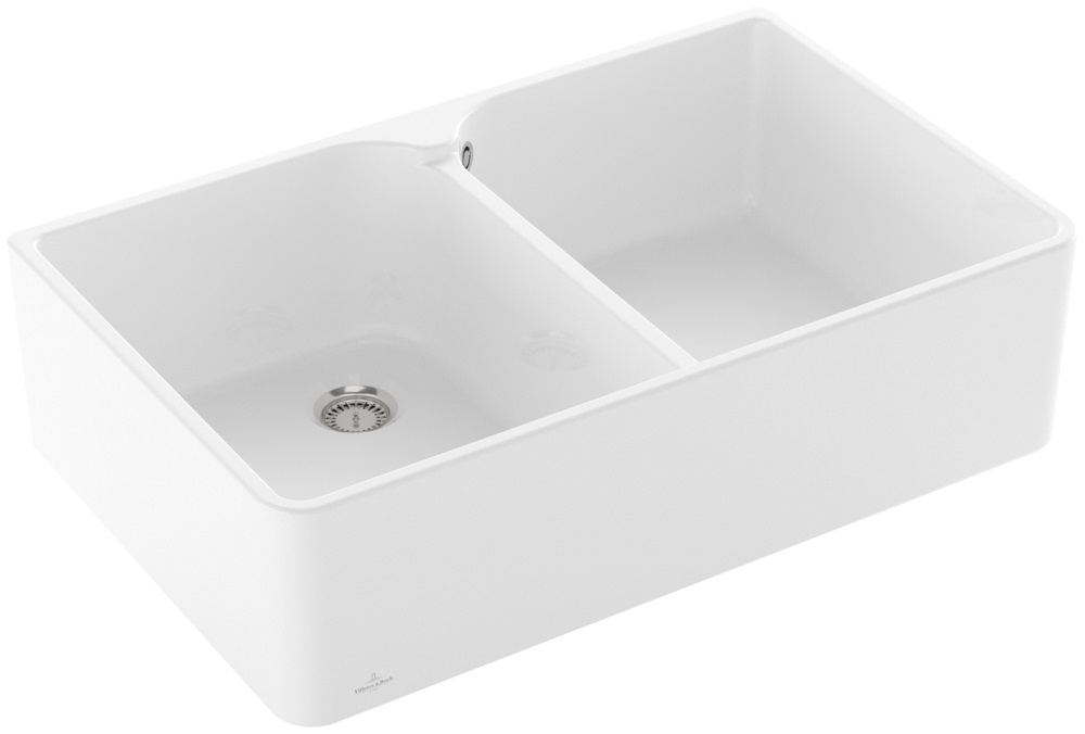 Villeroy & Boch Farmhouse zlewozmywak ceramiczny 79,5x50 cm biały 638001R1