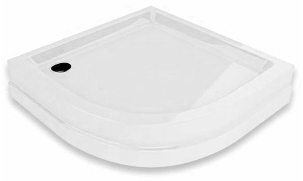 Ravak Ronda Basic Kompakt 80 brodzik 80x80 cm półokrągły biały GPX2240131