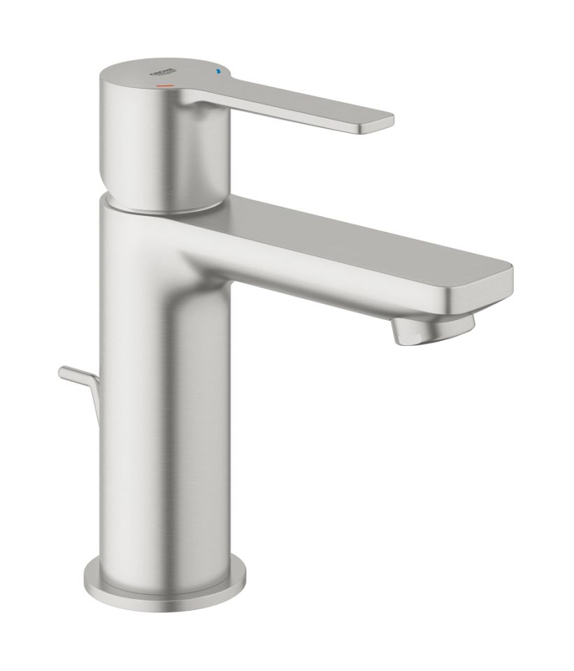Grohe Lineare bateria umywalkowa stojąca XS stal nierdzewna 32109DC1