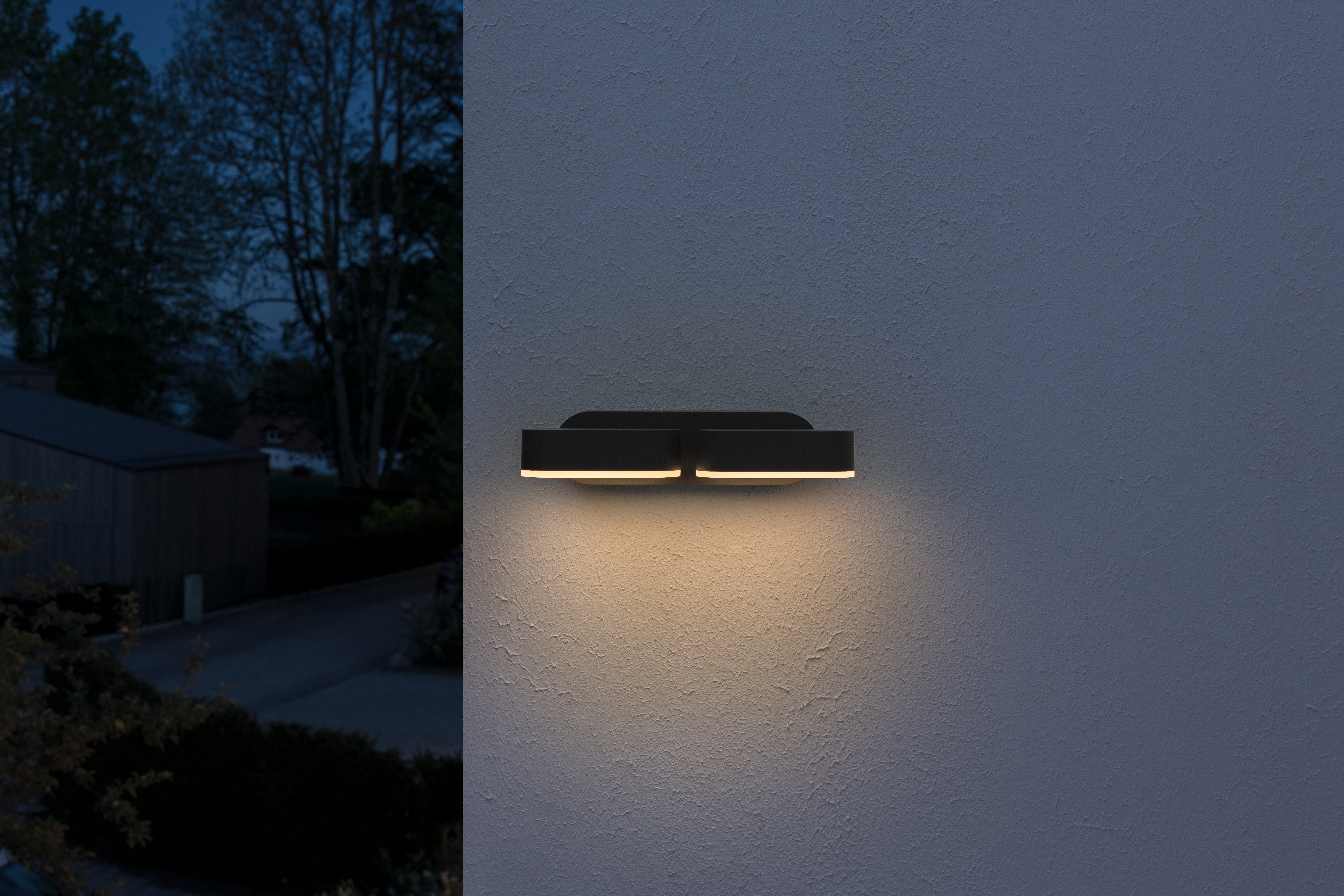 Ledvance Endura Style Mini Spot II kinkiet zewnętrzny 13 LED ciemny szary