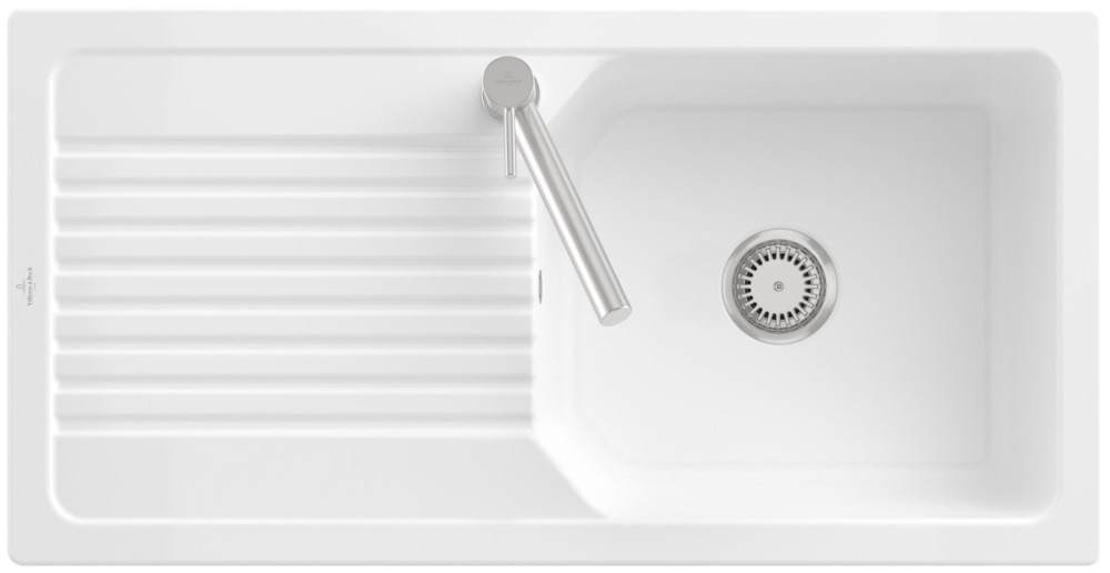 Villeroy & Boch Linara zlewozmywak ceramiczny 100x51 cm biały 338601KG