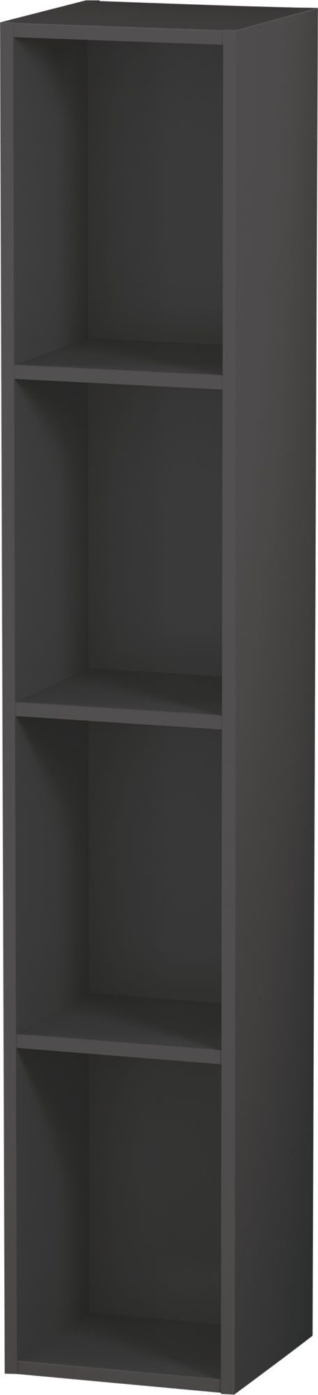 Duravit L-Cube regał 100 cm wiszący grafit mat LC120504949