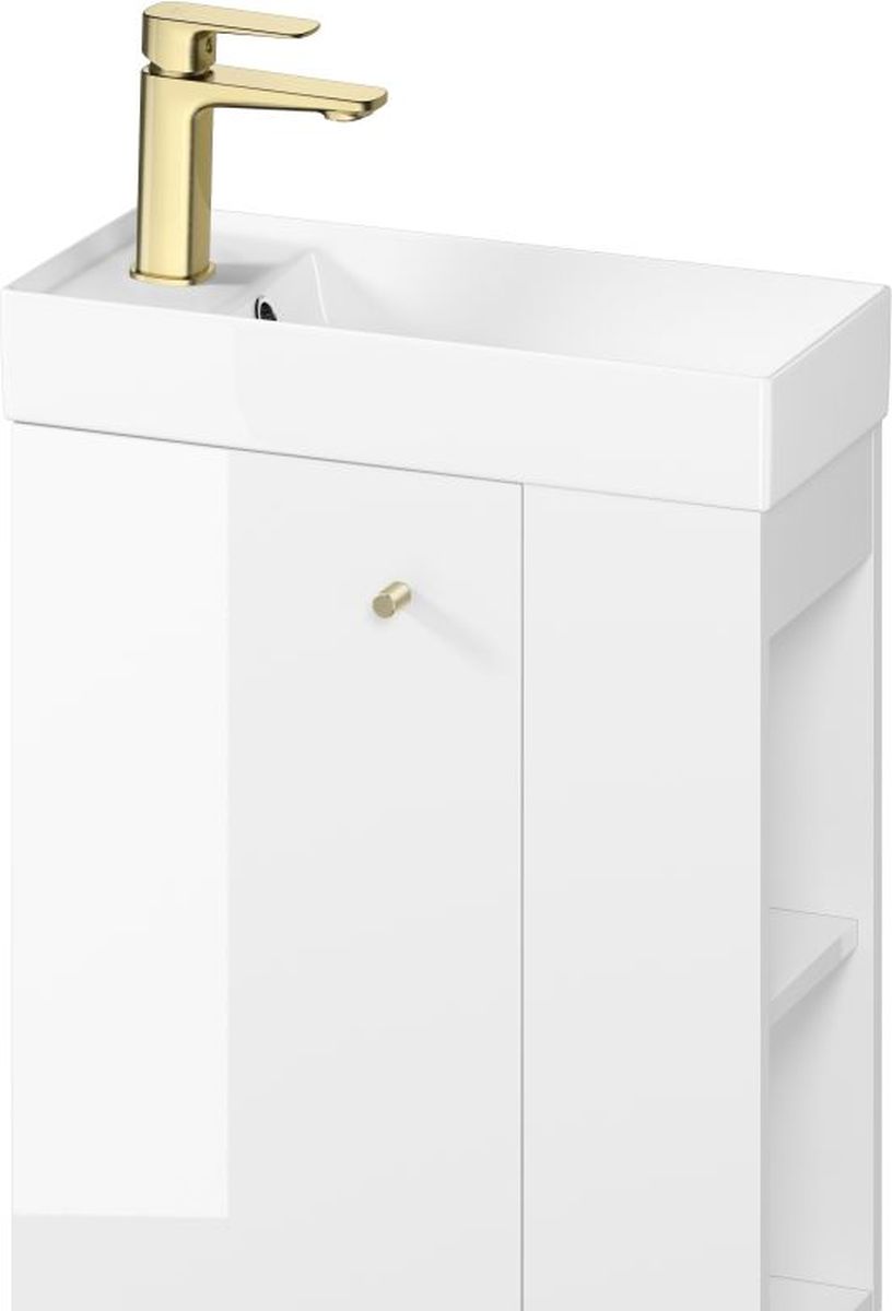 Zestaw Cersanit Larga zestaw 50 cm umywalka z szafką biały (K677005, S932110DSM) - Wysyłka w 24h