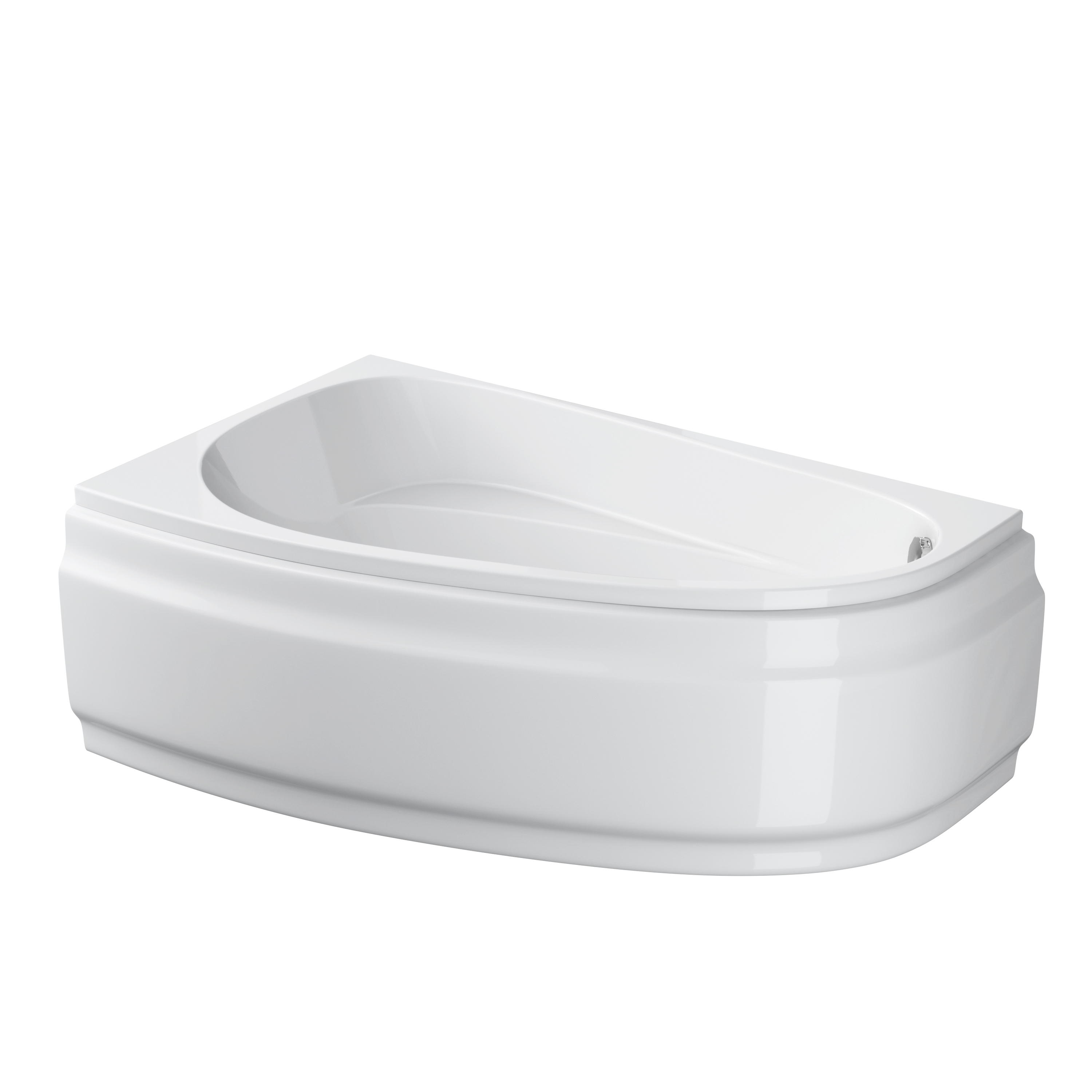 Cersanit Joanna New wanna narożna 160x95 cm lewa biała S301-170
