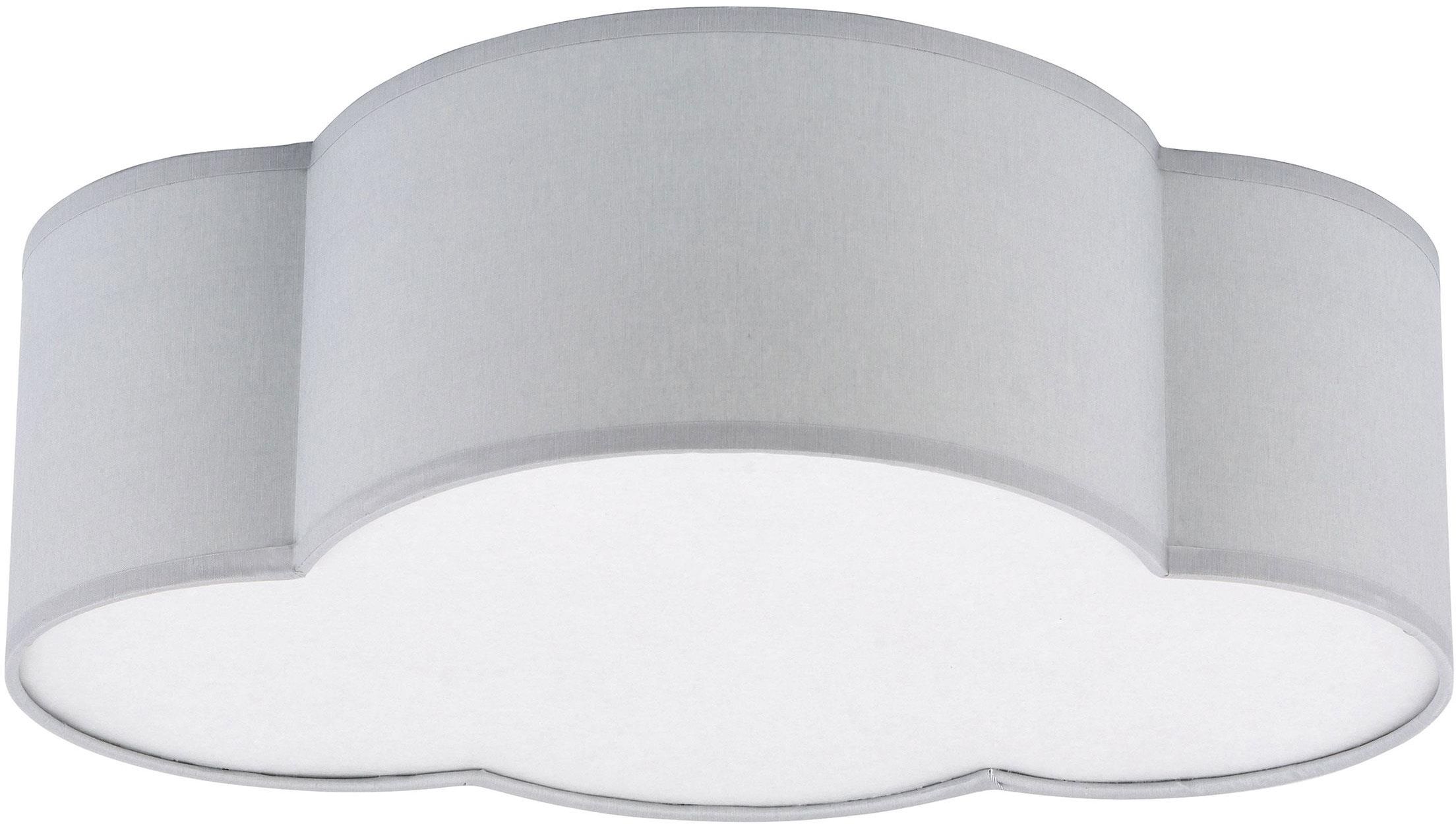 TK Lighting Cloud plafon 2x15W szary/biały 3144