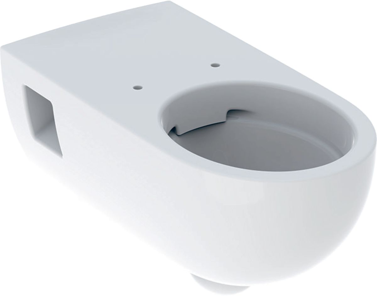 Geberit Selnova Comfort miska WC wisząca bez kołnierza dla niepełnosprawnych biała 500.693.01.7 - Wysyłka w 24h