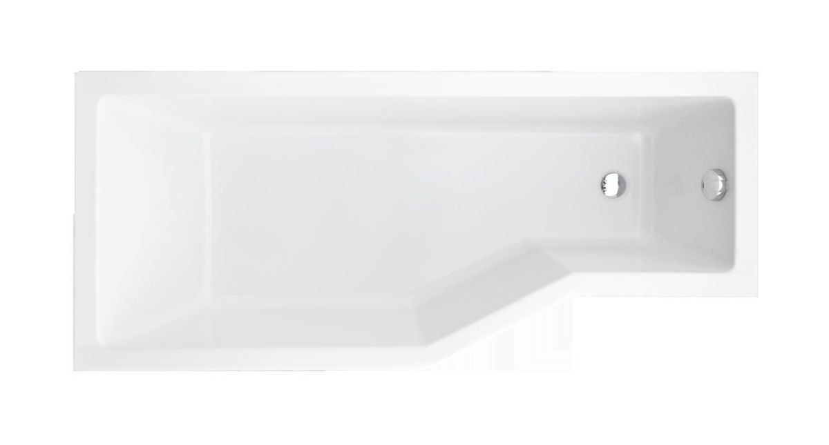 Besco Integra wanna narożna 170x75 cm lewa biała #WAI-170-PL - Wysyłka w 24h