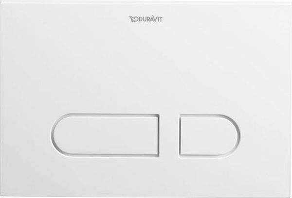 Duravit DuraSystem A1 przycisk spłukujący do WC tworzywo białe WD5001011000