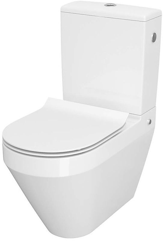 Cersanit Crea miska WC kompakt CleanOne z deską wolnoopadającą biały K114-023 - Wysyłka w 24h