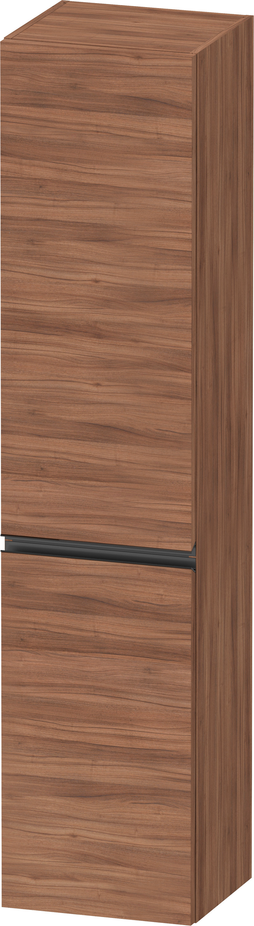Duravit Sivida szafka 40x37,4x176 cm boczna wisząca czarna-dąb SV1370LBD790000