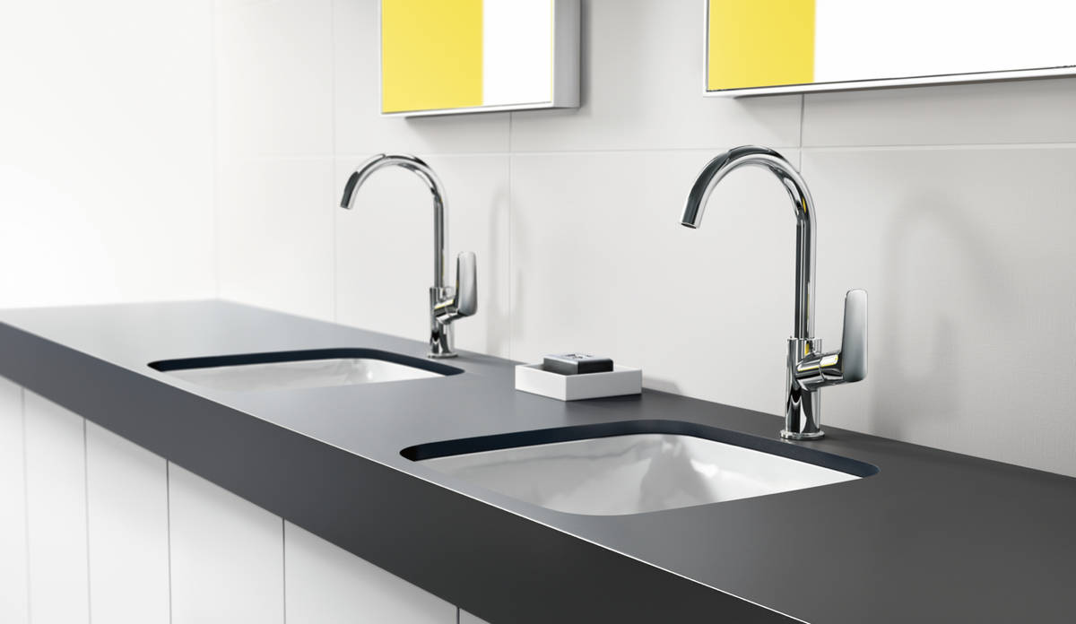 Hansgrohe Logis bateria umywalkowa stojąca EcoSmart chrom 71131000