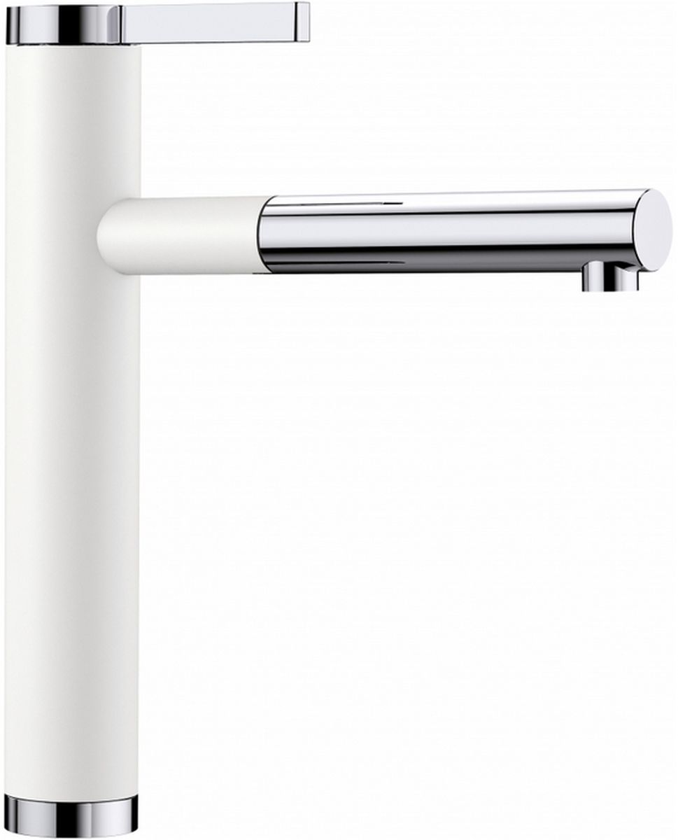 Blanco Linee-S bateria kuchenna stojąca Silgranit biała/chrom 518441