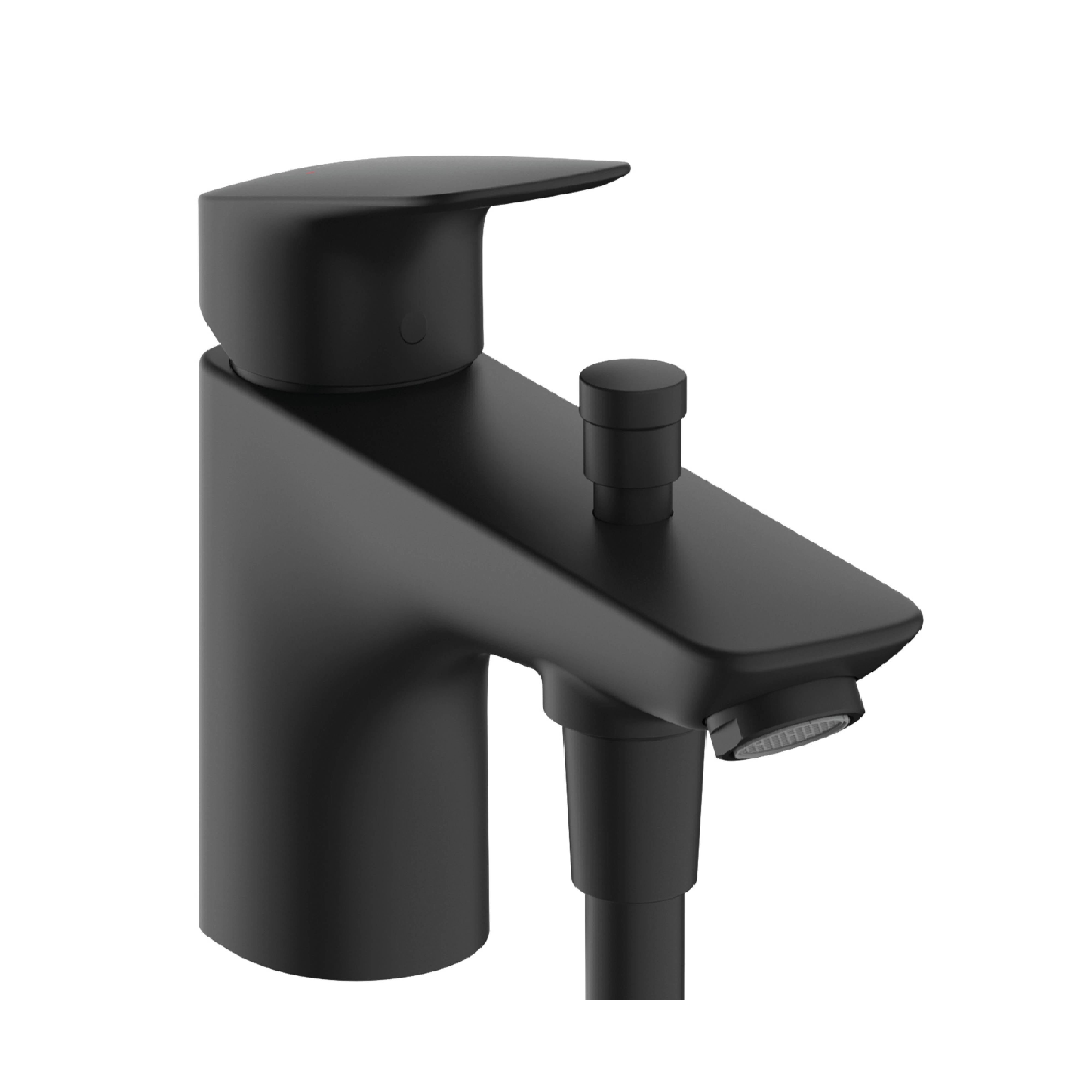 Hansgrohe Logis bateria wannowo-prysznicowa stojąca czarny mat 71315670