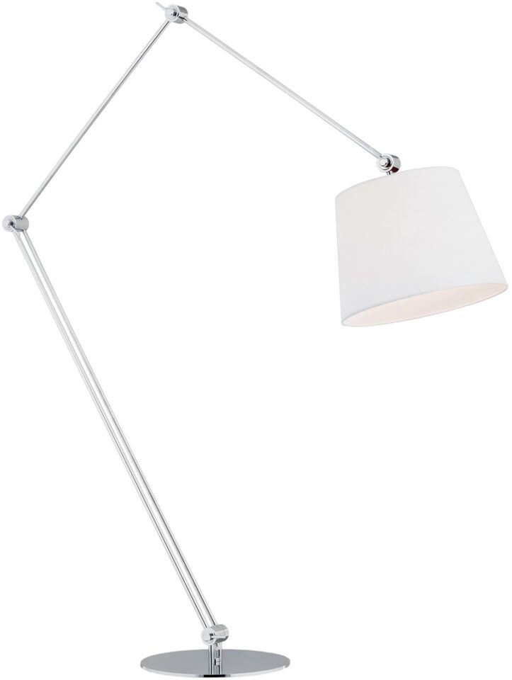 Argon Zakyntos Bis lampa stojąca 1x15W biały/chrom 3953