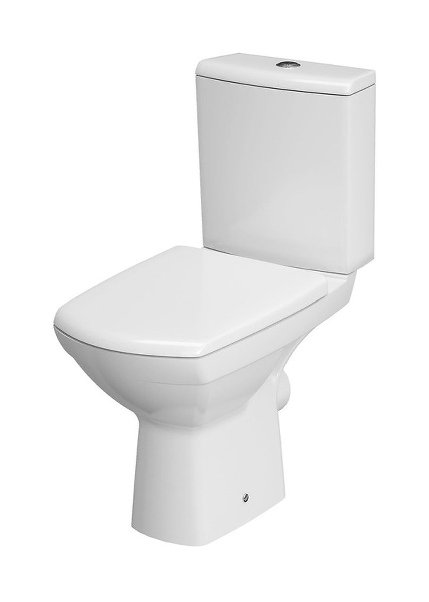 Cersanit Carina CleanOn zestaw WC kompakt miska z deską i spłuczką biała K31-044