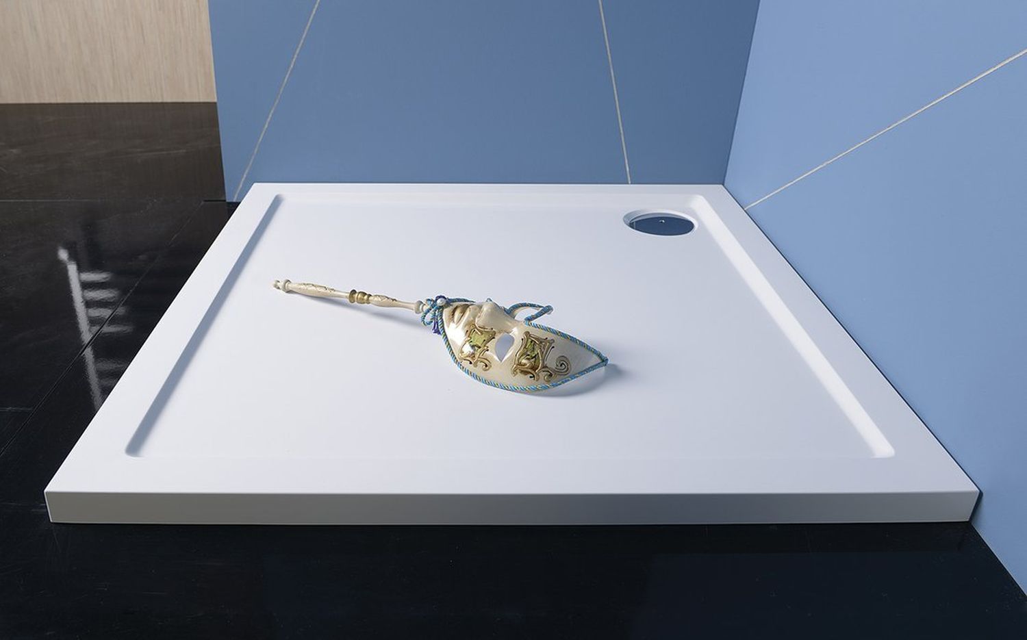 Polysan Aura brodzik 80x80 cm kwadratowy biały 42511