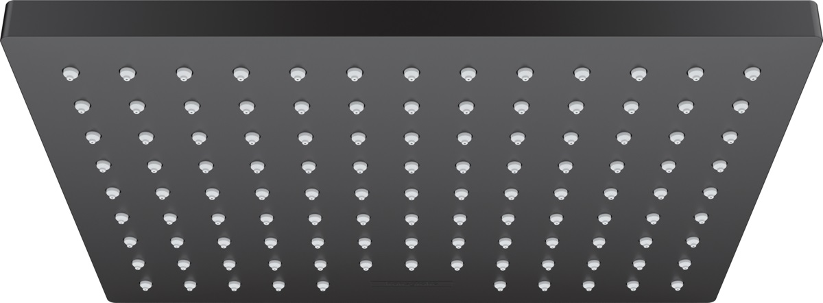Hansgrohe Vernis Shape deszczownica 23x17 cm prostokątna EcoSmart czarny mat 26283670 - Wysyłka w 24h