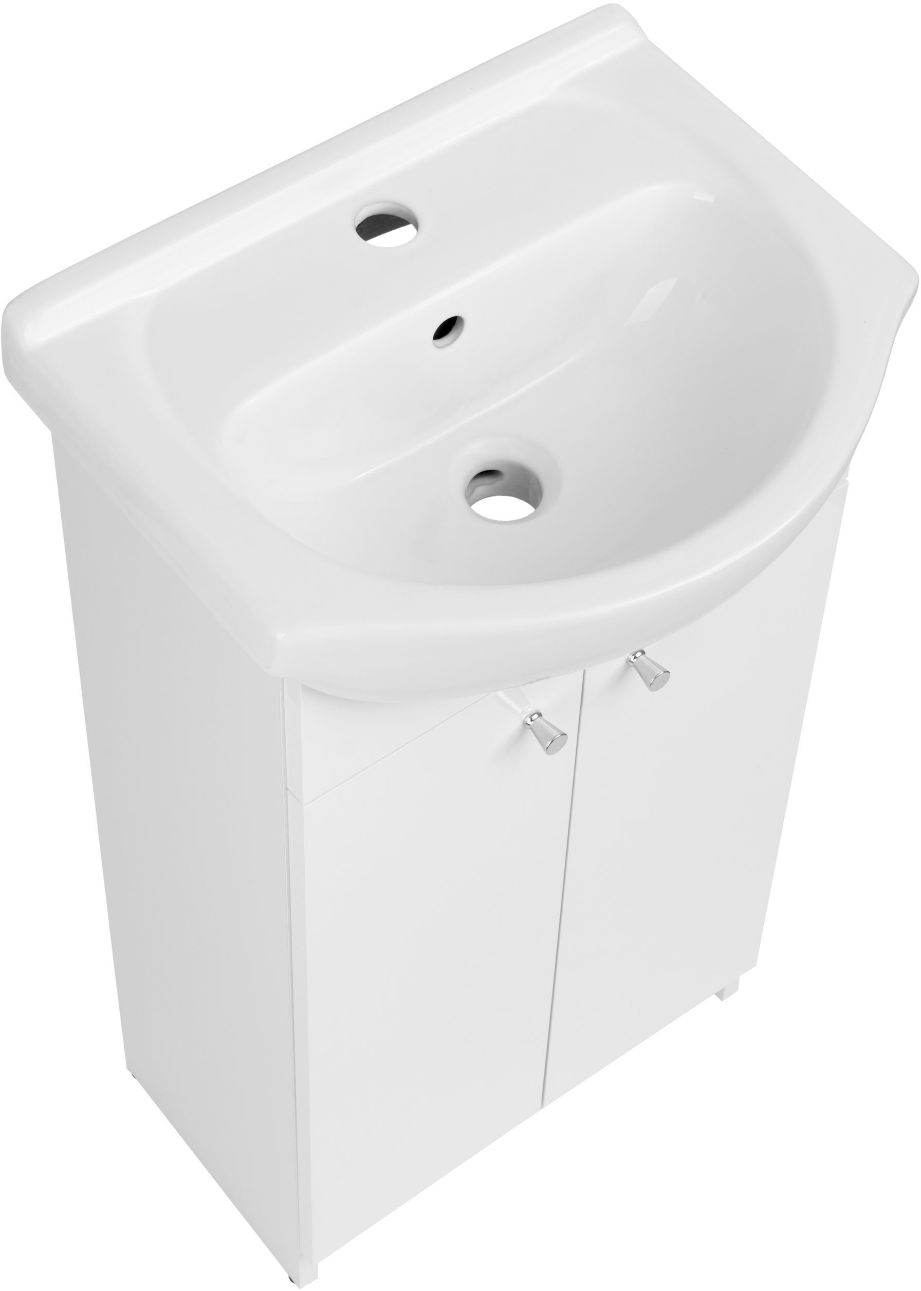 Astor Pik umywalka z szafką 45 cm biały AM-PIK-450-27