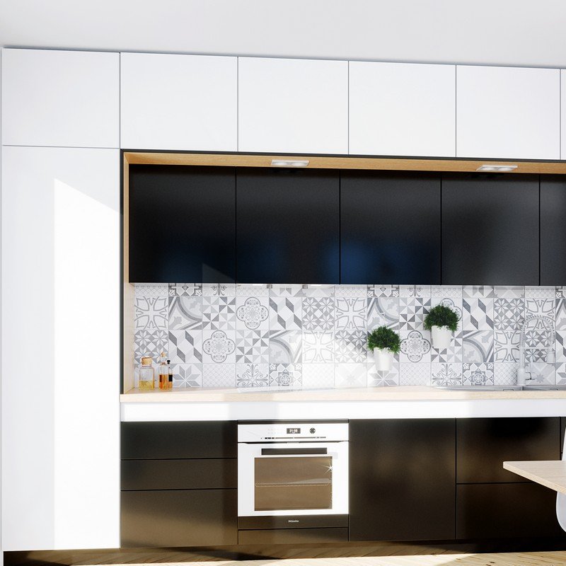 Globalo Design Spedtero okap kuchenny 60 cm podszafkowy biały SPEDTERO_60_2_WHITE