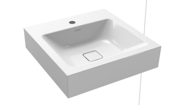 Kaldewei Cono umywalka 50 cm ścienna kwadratowa model 3079 biała 908606013001