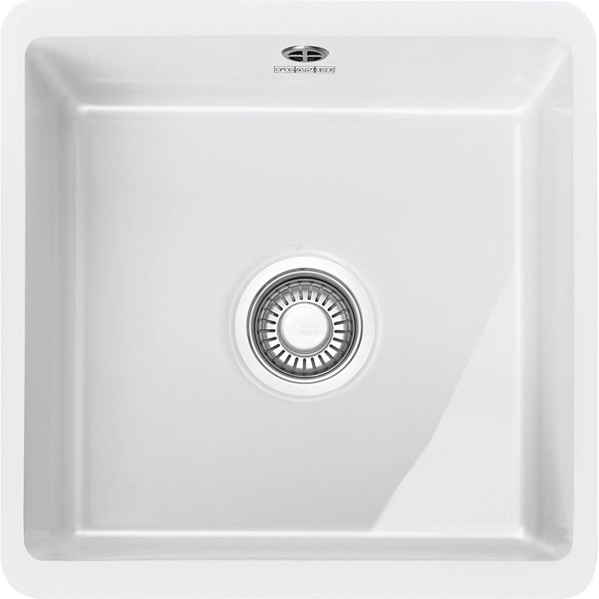 Franke Kubus zlewozmywak ceramiczny 40,5x38,5 cm biały 126.0379.976 - Wysyłka w 24h